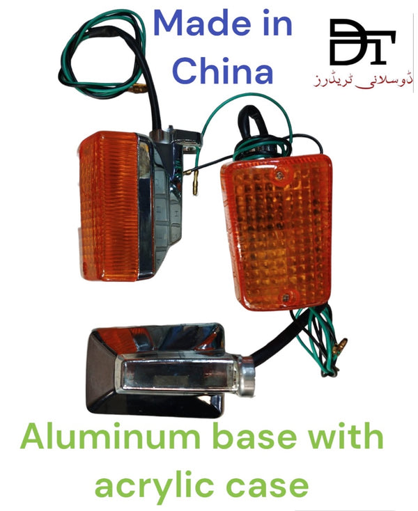 Square Indicator Motorcycle Turn Signals